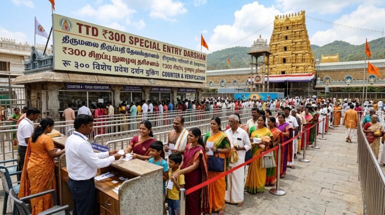 TTD ₹300 Special Entry Darshan