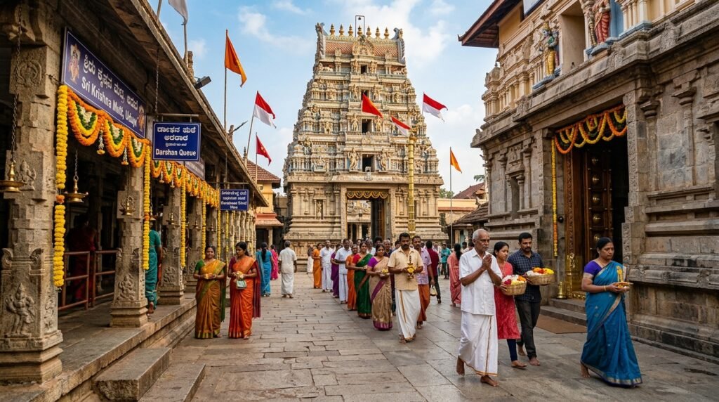 Udupi Sri Krishna Temple Photos & Experience