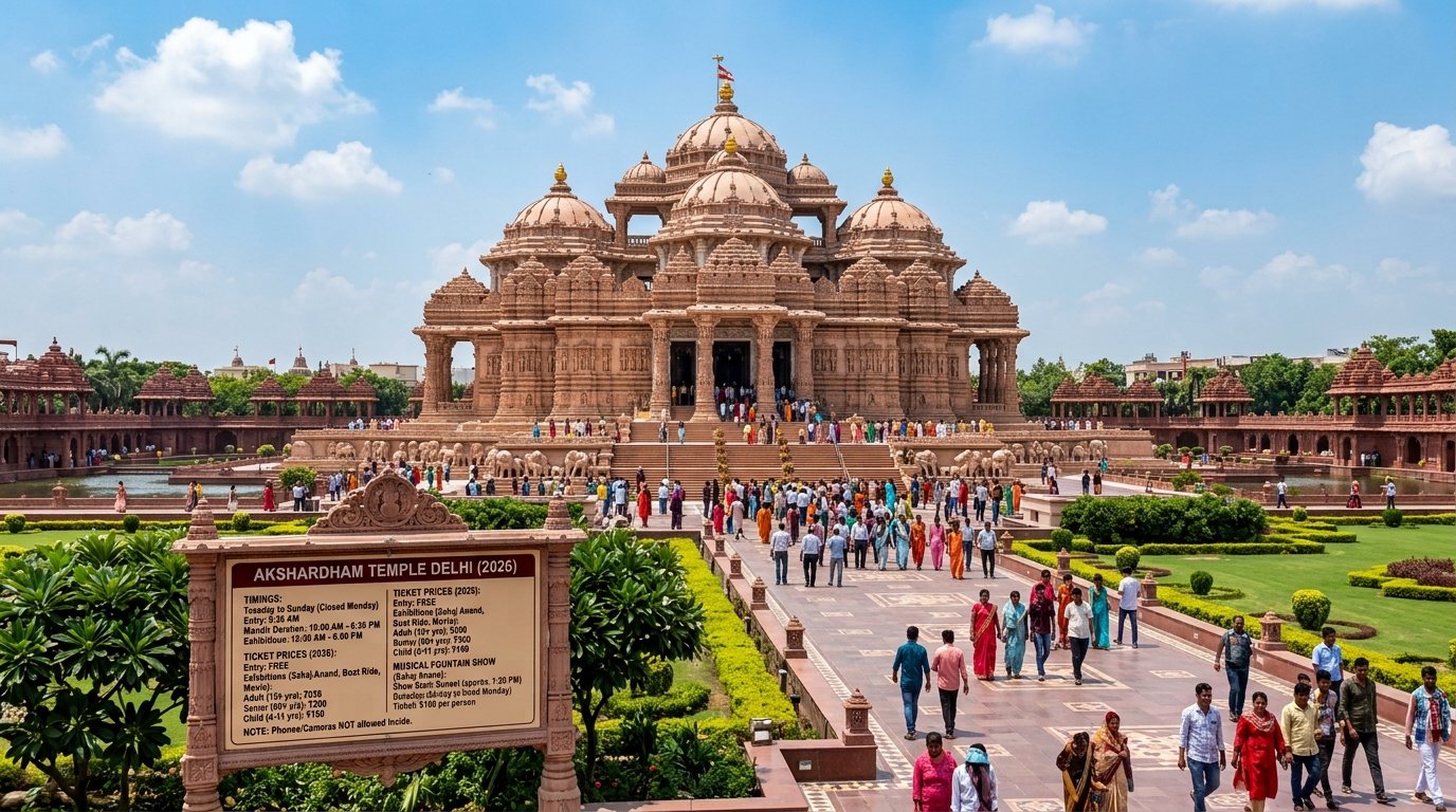 Akshardham Temple Delhi