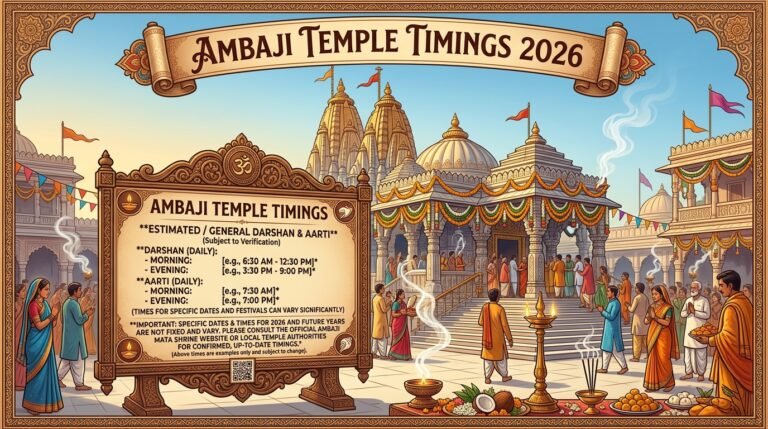 Ambaji Temple Timings