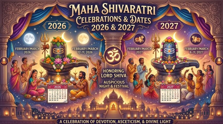 Maha Shivaratri 2026 and 2027