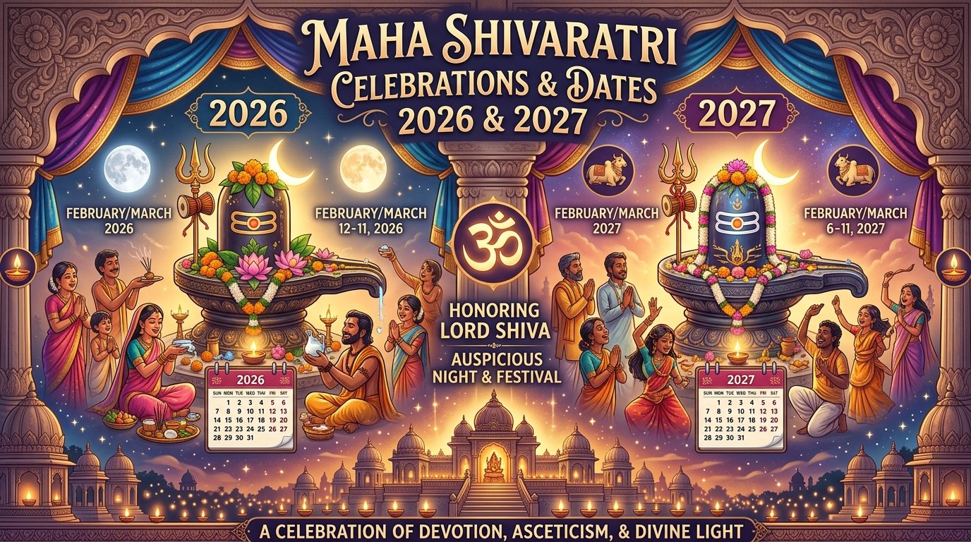 Maha Shivaratri 2026 and 2027