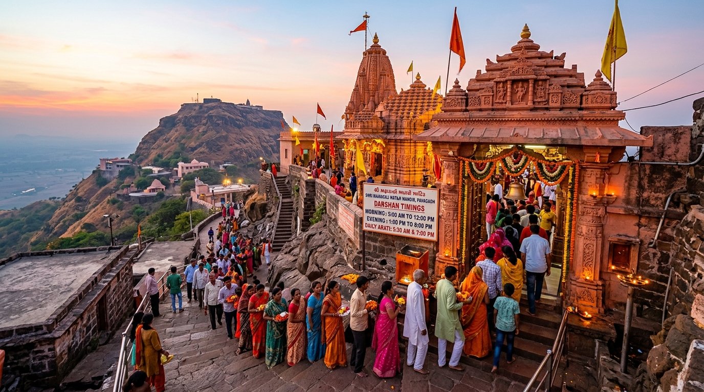 Pavagadh Temple Darshan Timings