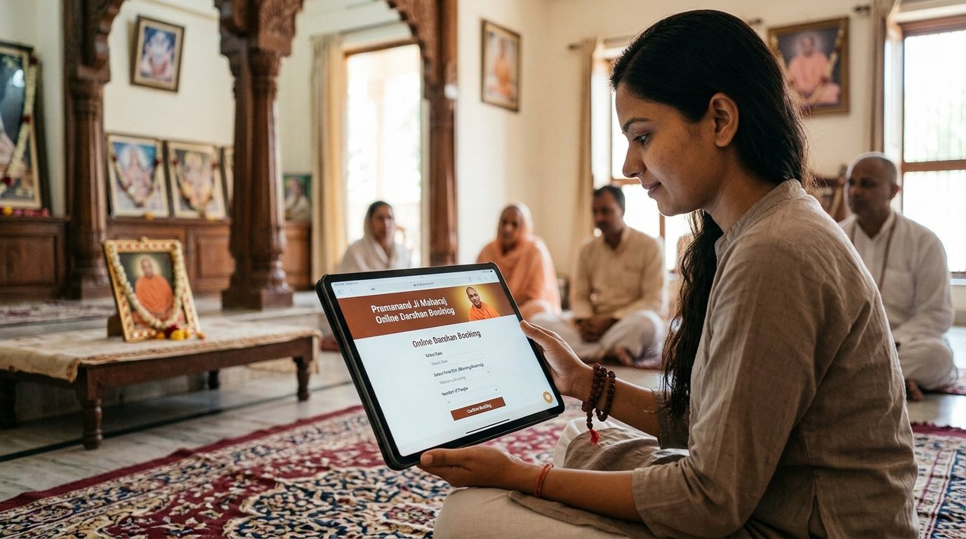 Premanand Ji Maharaj Darshan Booking Online Appointment