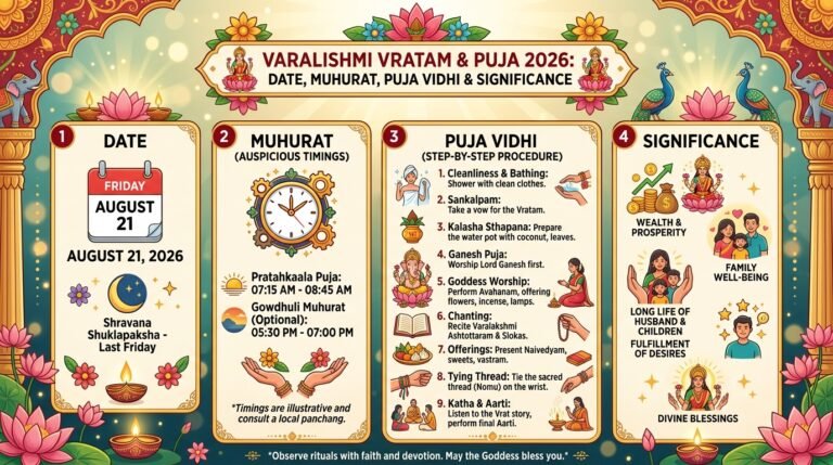 Varalakshmi Vratam and Puja 2026