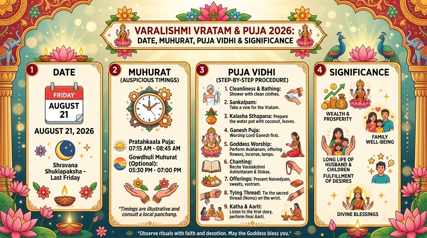Varalakshmi Vratam and Puja 2026