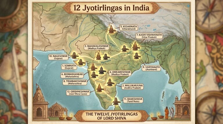 12 Jyotirlingas in India