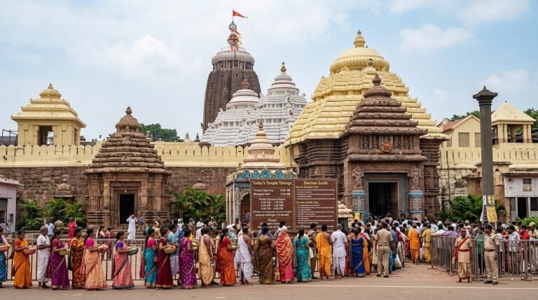 Jagannath Temple Puri Timings Today