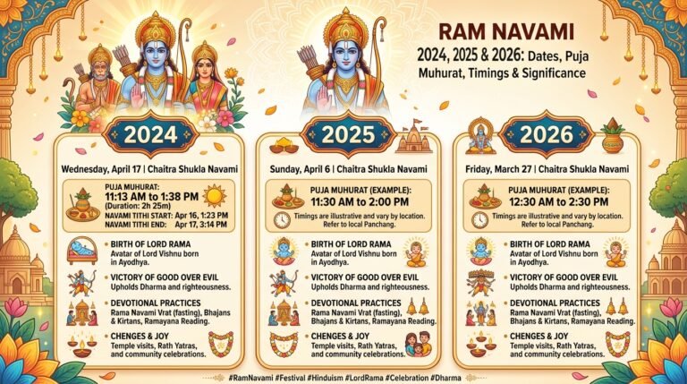 Ram Navami 2024, 2025 & 2026