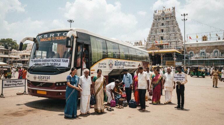 TTD Sheegra Darshan Bus Package from Bangalore