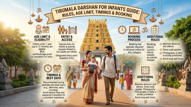 Tirumala Darshan for Infants