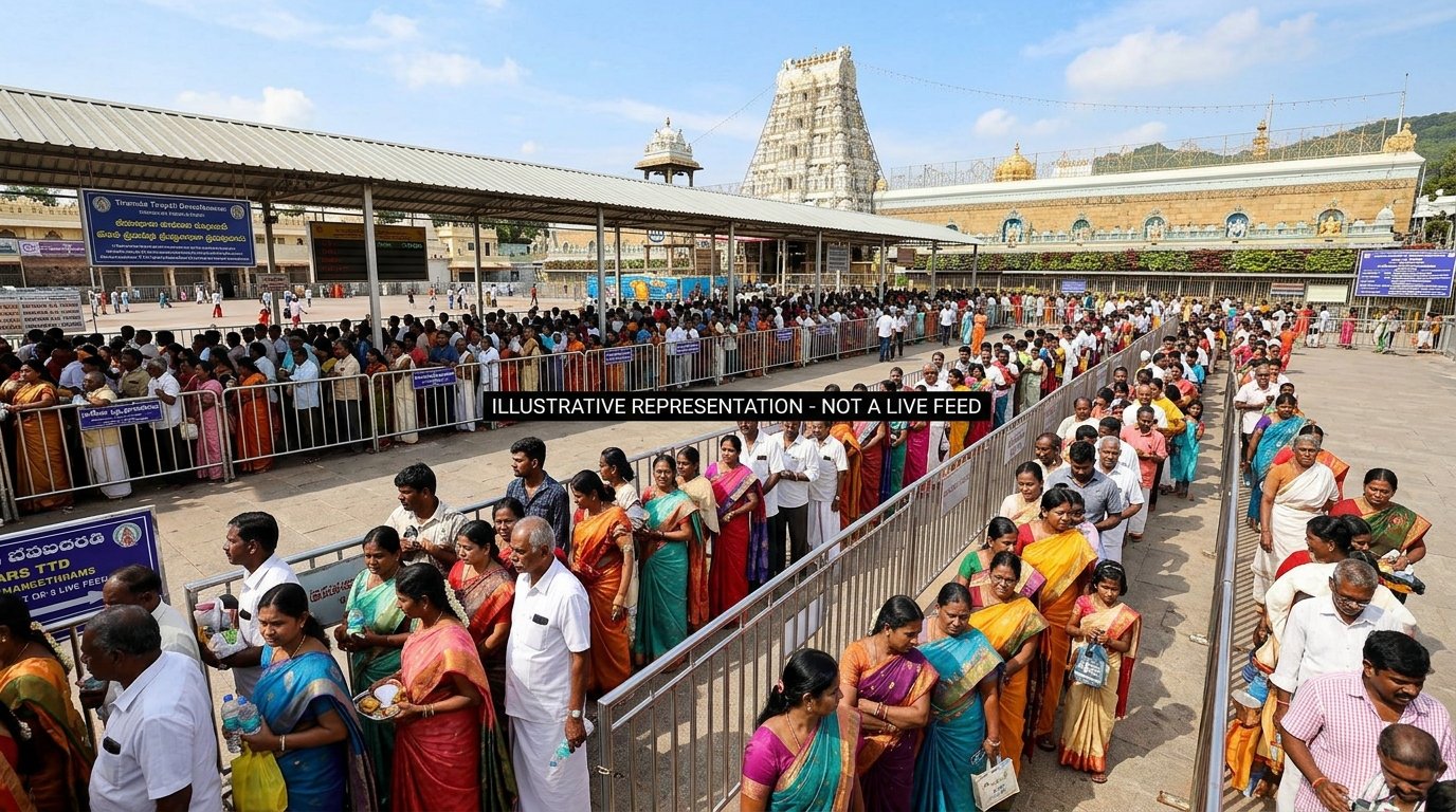 Tirupati Crowd Status Today Live