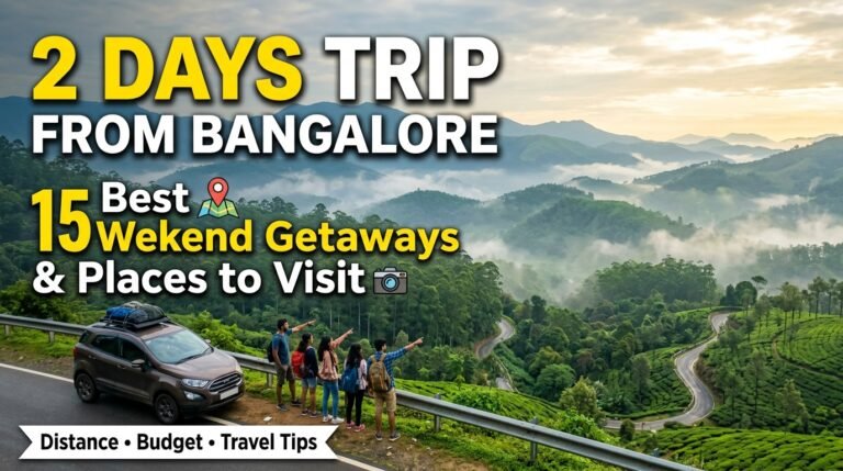 2 Days Trip from Bangalore