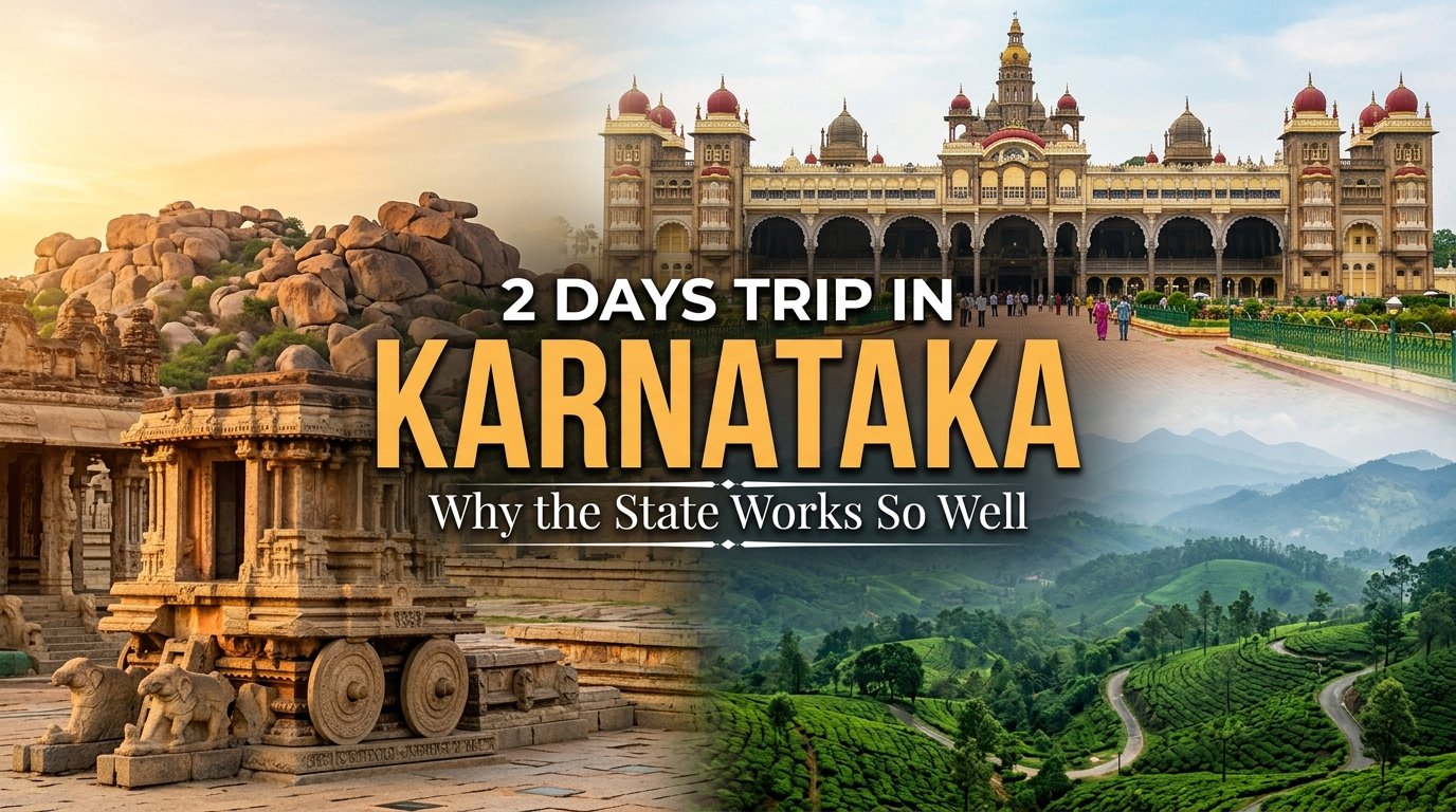 2 Days Trip in Karnataka Why the State Works So Well