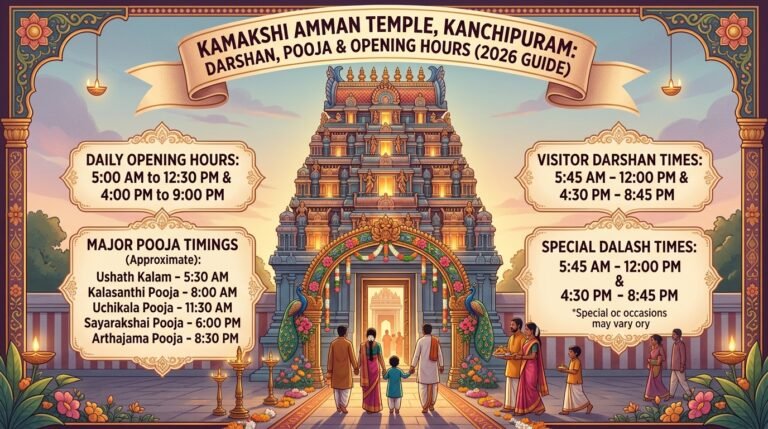 Kamakshi Amman Temple Timings